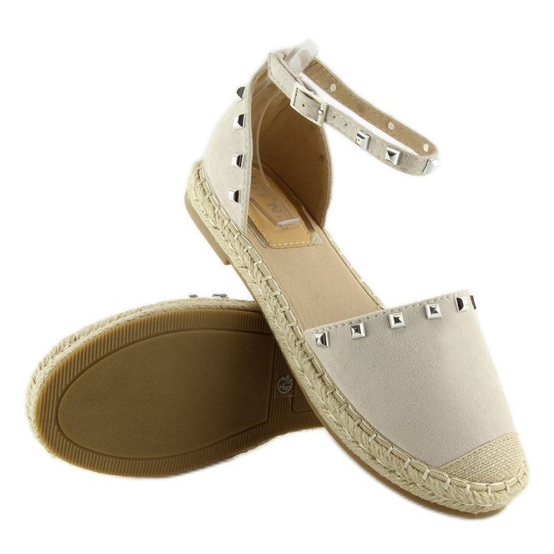 Espadrillit nastoilla beige 99-26 beige 2