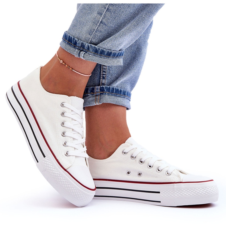 Klassiset Low Platform tennarit, valkoinen Jazlyn 5