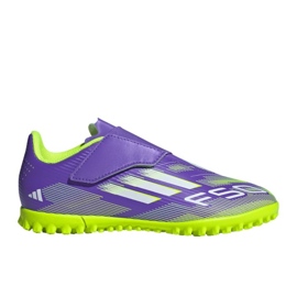 Adidas F50 Club Vel TF Jr JI0034 jalkapallokengät violetti 1