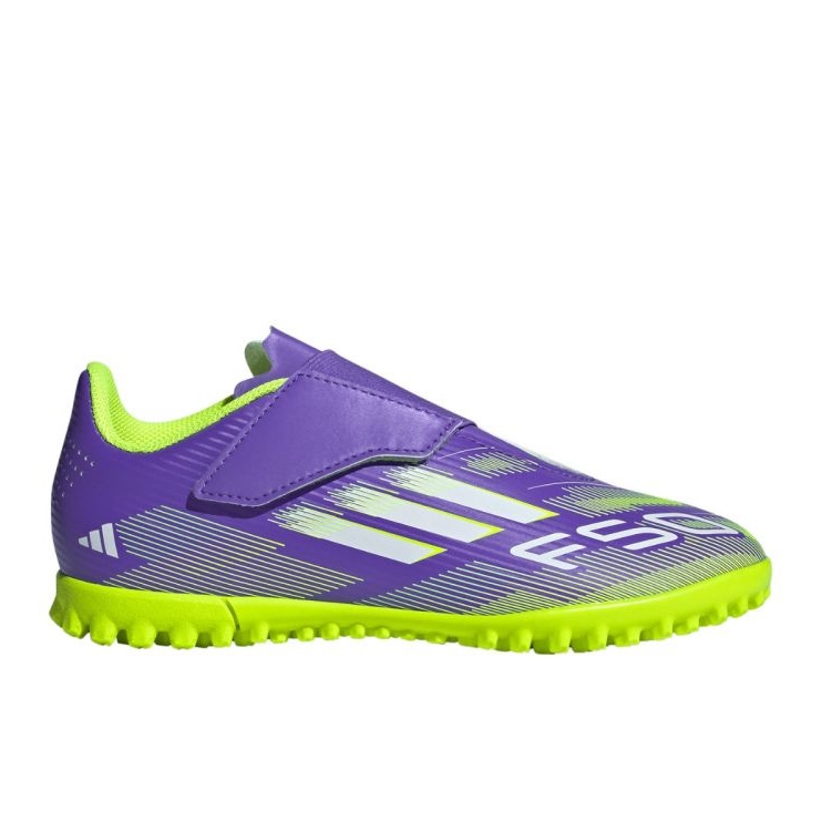 Adidas F50 Club Vel TF Jr JI0034 jalkapallokengät violetti 1