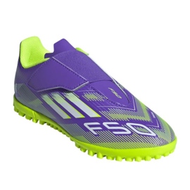 Adidas F50 Club Vel TF Jr JI0034 jalkapallokengät violetti 2