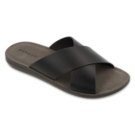 Befado miesten flip -flops 158m026 musta 1