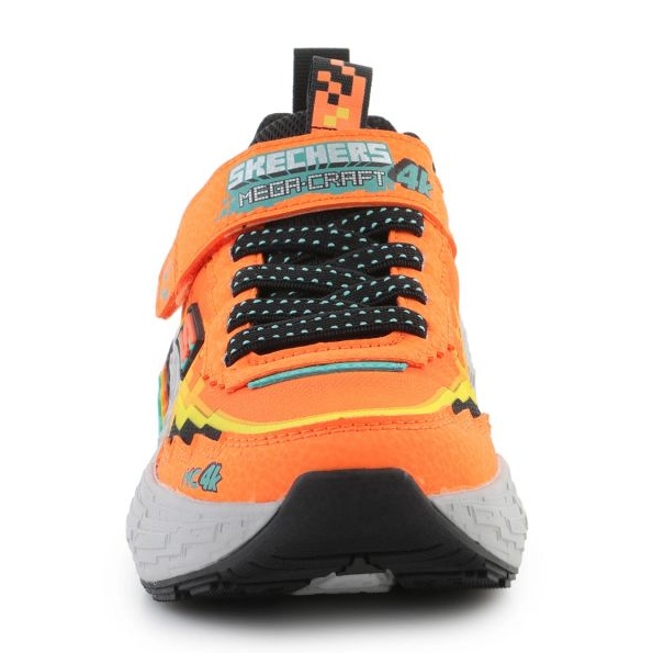 Skechers Mega-Craft 4K JR 402160L-ORBK -kengät oranssi 2