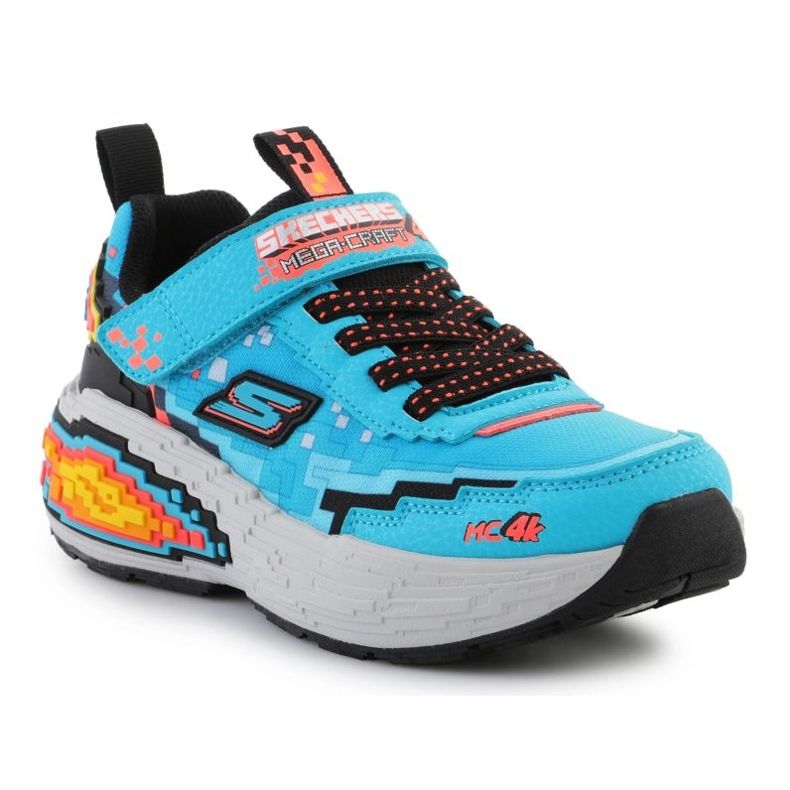 Skechers Mega-Craft 4K JR 402160L-TQBK -kengät monivärinen 1