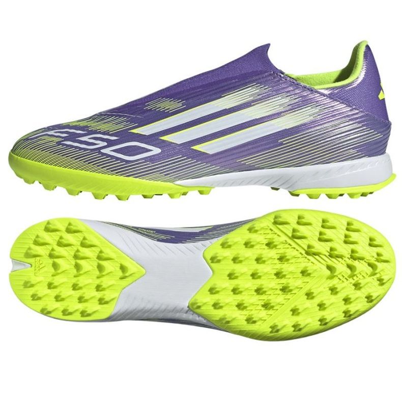 Adidas F50 League LL TF M JH7727 kengät violetti 1