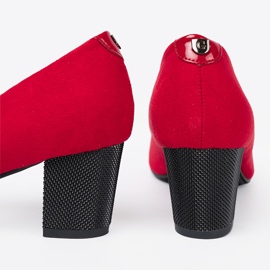 Goodin Punaiset pumput lakaistulla varpalla punainen 2