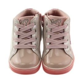 American Club Urheilulliset tyttöjen amerikkalaiset perhoset vaaleanpunainen harmaa 4