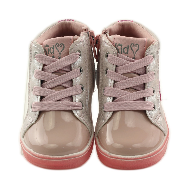 American Club Urheilulliset tyttöjen amerikkalaiset perhoset vaaleanpunainen harmaa 4