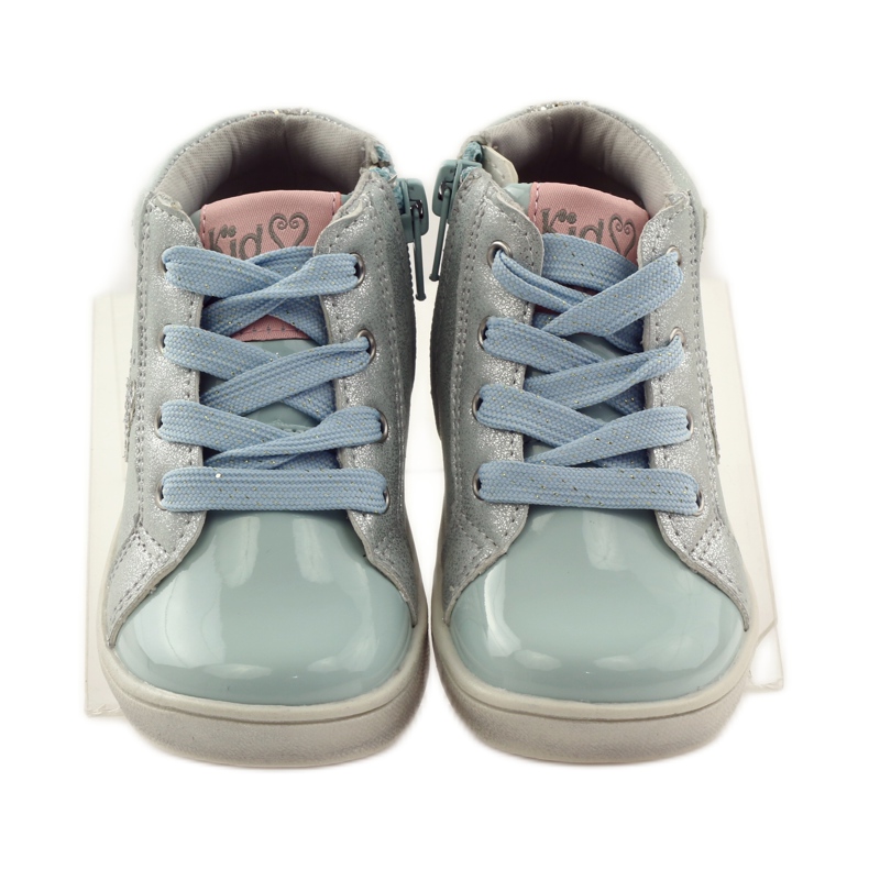 American Club Urheilulliset tyttöjen amerikkalaiset siniset perhoset harmaa sininen 4