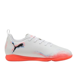 Puma Future 8 Play It Jr 108627 01 jalkapallokengät valkoinen 1