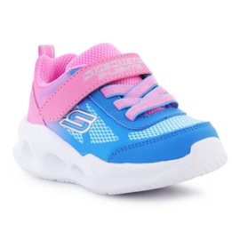 Skechers S Lights-SKECHERS Sola Glow-Obbre Deluxe JR 303714N-HPBL sininen 1
