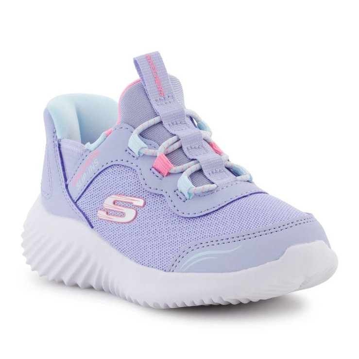 Skechers rajattomat simpukka söpö JR 303585n-Lav kengät violetti 1