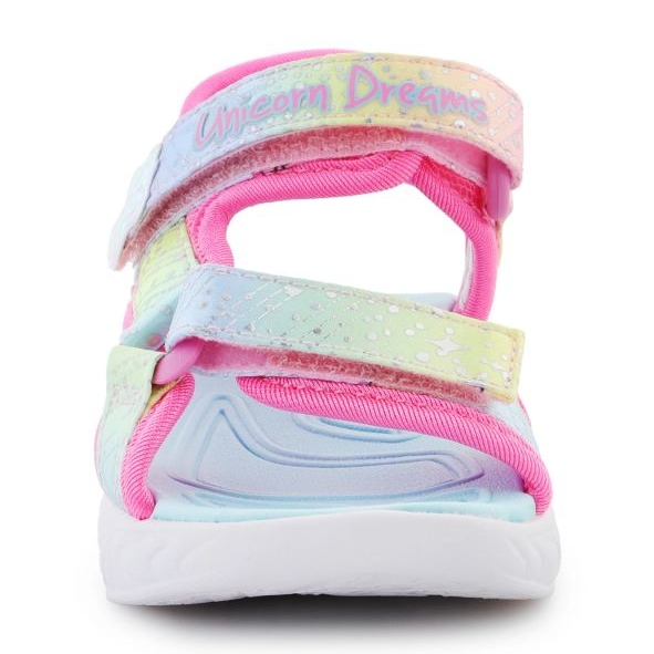 Sandaalit Skechers S-Lights Unicorn Dreams Sandal-Majestic Bliss JR 302682N-PKMTT vaaleanpunainen 2