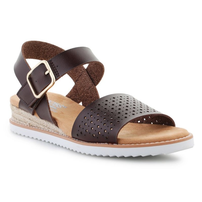 Sandaalit Skechers Desert Kiss-Suny Flair vuonna 114143-Choc ruskea 1