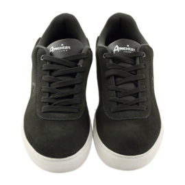 American Club Miesten urheilukengät, harmaat 17003 nahkalenkkarit monivärinen 4