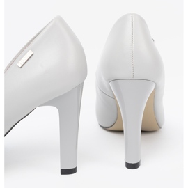 Goodin Harmaa klassinen korkean korotettu pumput 1