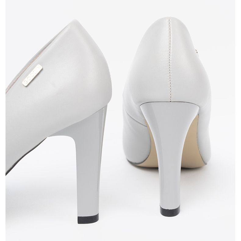 Goodin Harmaa klassinen korkean korotettu pumput 1