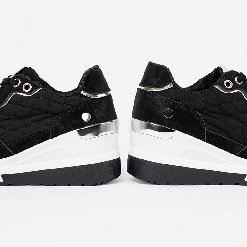 Shelvt Naisten mustat lenkkarit 2