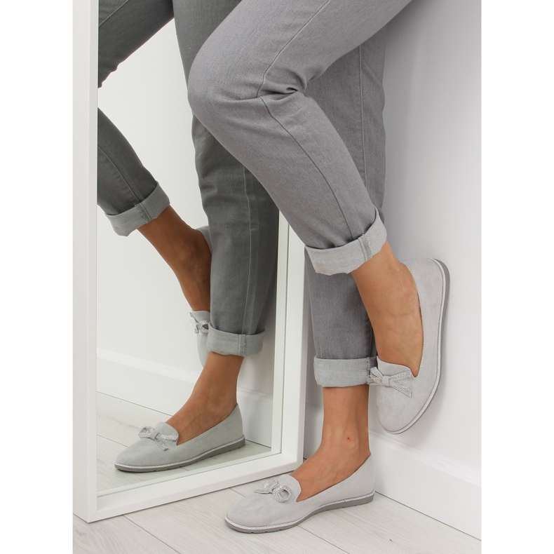 Harmaa Naisten housut JN-182 harmaa 1