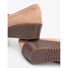 Shelvt Beige kengät mokkanan kiiloille 2