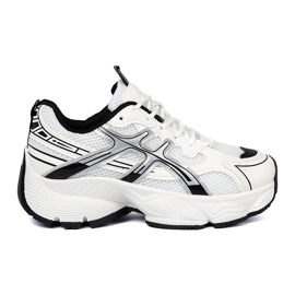 Shelvt Valkoiset ja valkoiset mukavat lenkkarit verkolla 2