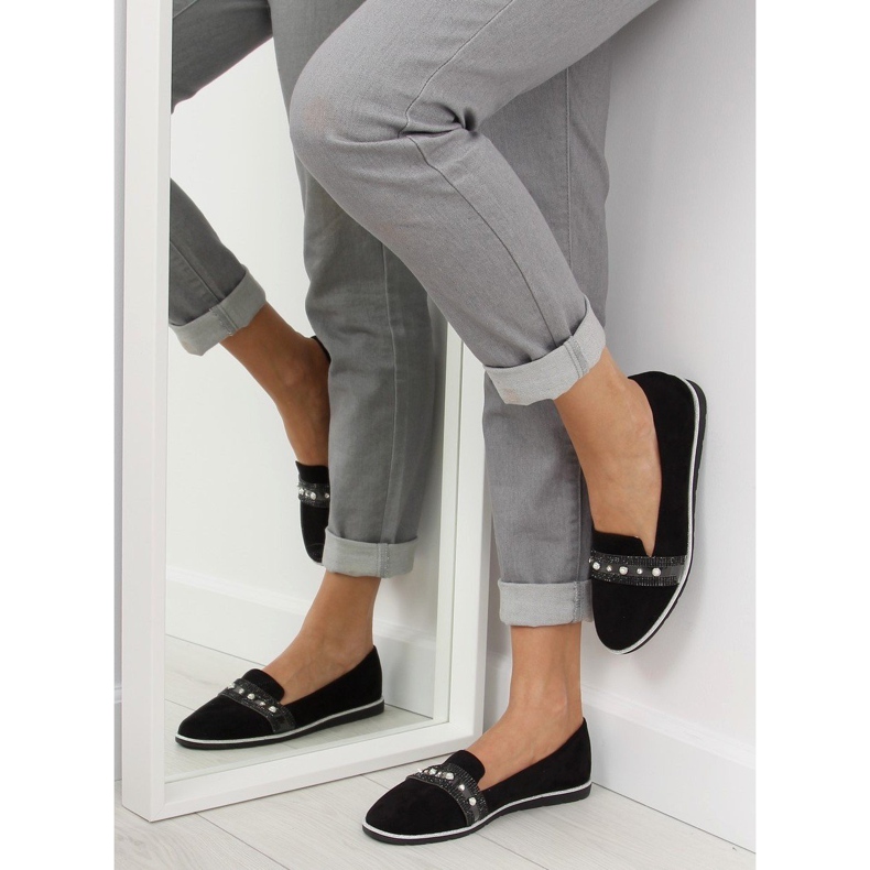 Mustat loafers lordsy JN-181 Musta 1