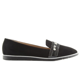 Mustat loafers lordsy JN-181 Musta 2