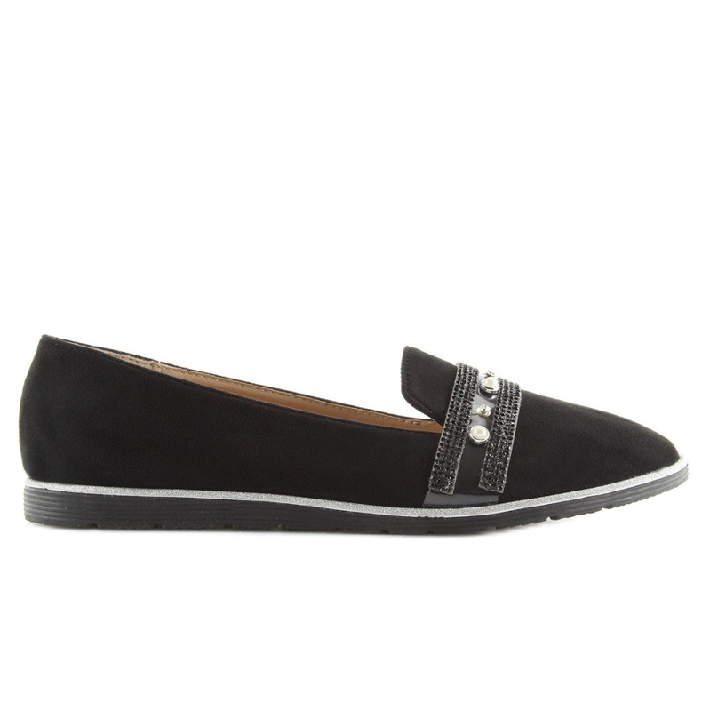 Mustat loafers lordsy JN-181 Musta 2