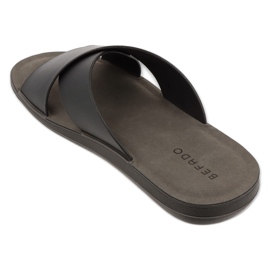 Befado miesten flip -flops 158m026 musta 2