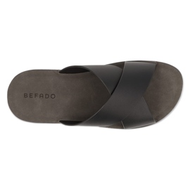 Befado miesten flip -flops 158m026 musta 3