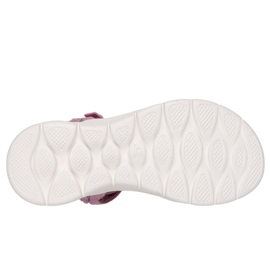 Sandaalit Skechers Go Walk Flex-sandaali-sublime 141451-MVE vaaleanpunainen 2