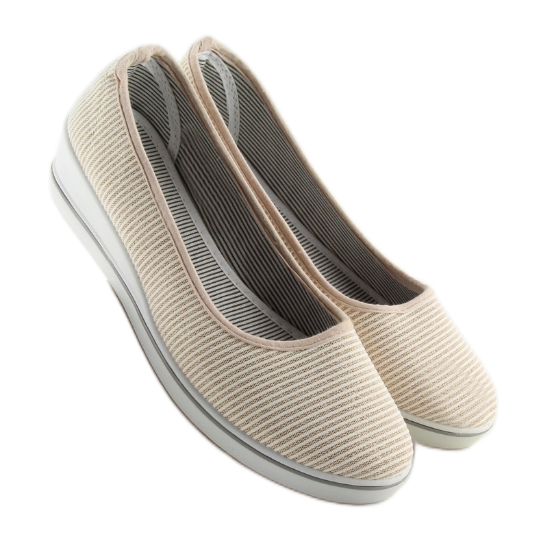 Kultaiset c21v Kultaiset kiilabaleriinat ruskea keltainen 1