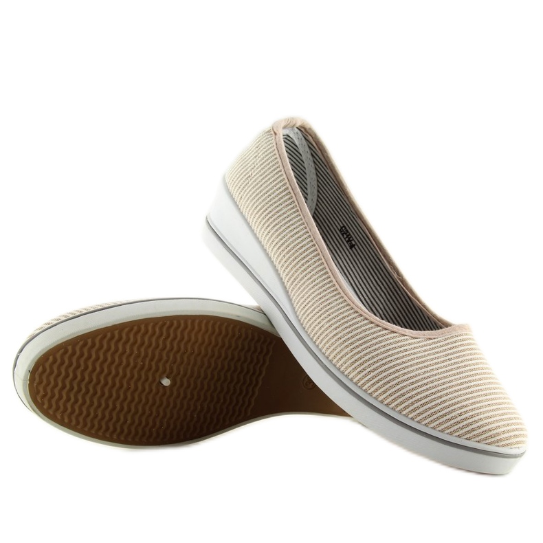 Kultaiset c21v Kultaiset kiilabaleriinat ruskea keltainen 2