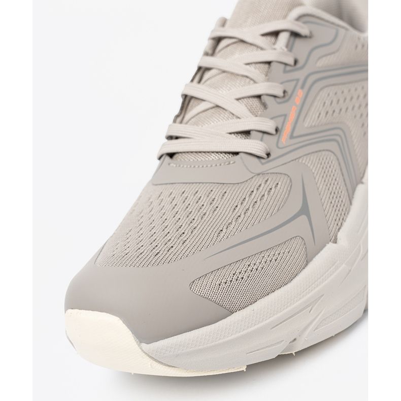 Shelvt Mukavat harmaat urheilukengät, joissa on verkkorakenne McArthur 1