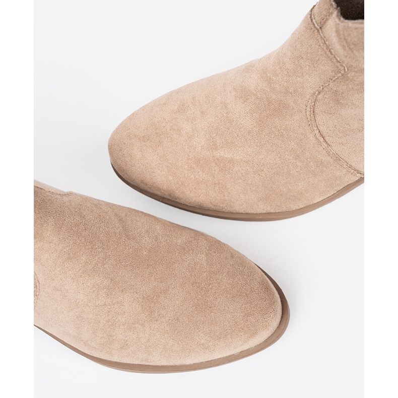 Seastar Beige saappaat mokkanan cowboy -saappaat 1