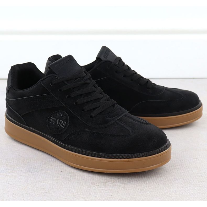 Big Star Miesten urheilukengät Musta iso tähti SS174019 1