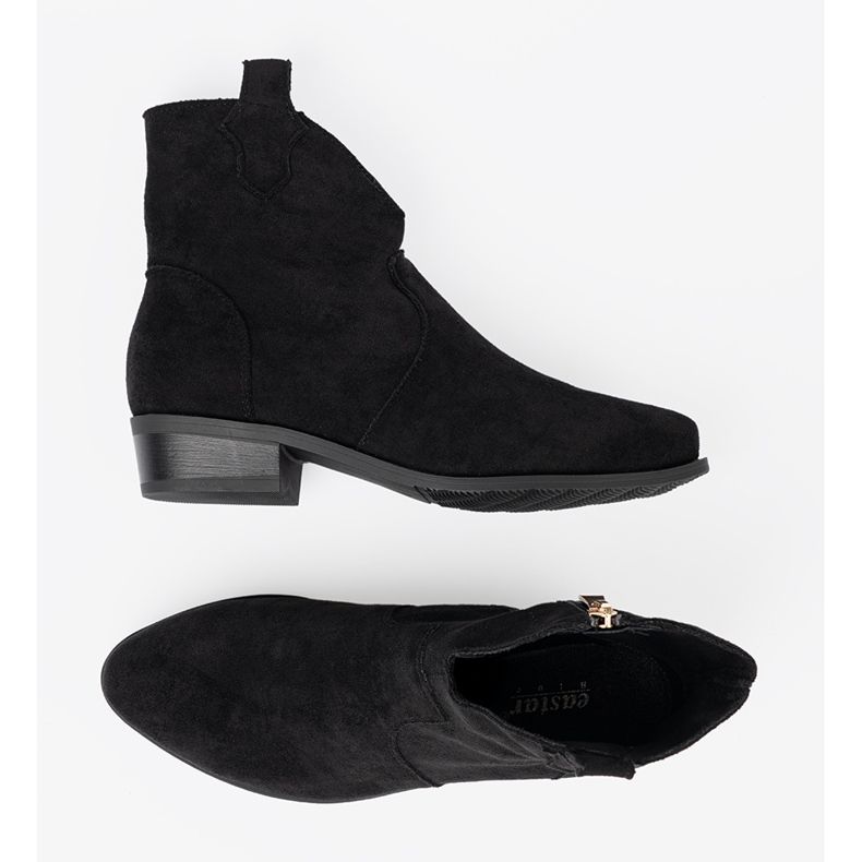 Seastar Musta saappaat mokkanahkaiset saappaat 2