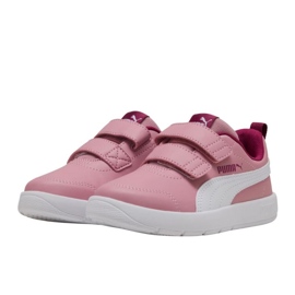 Puma Courtflex v3 v PS JR 397642 15 kengät vaaleanpunainen 2
