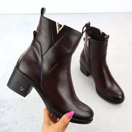 Naisten saappaat Post -eristetyllä Brown Vinceza 58581 ruskea 1