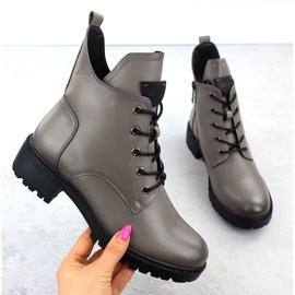 Naisten saappaat eristetty harmaa Vinceza 58609 eristetty 1