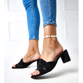 Black Classic Flip Flops Risana Ekozamszu -viestissä musta 1