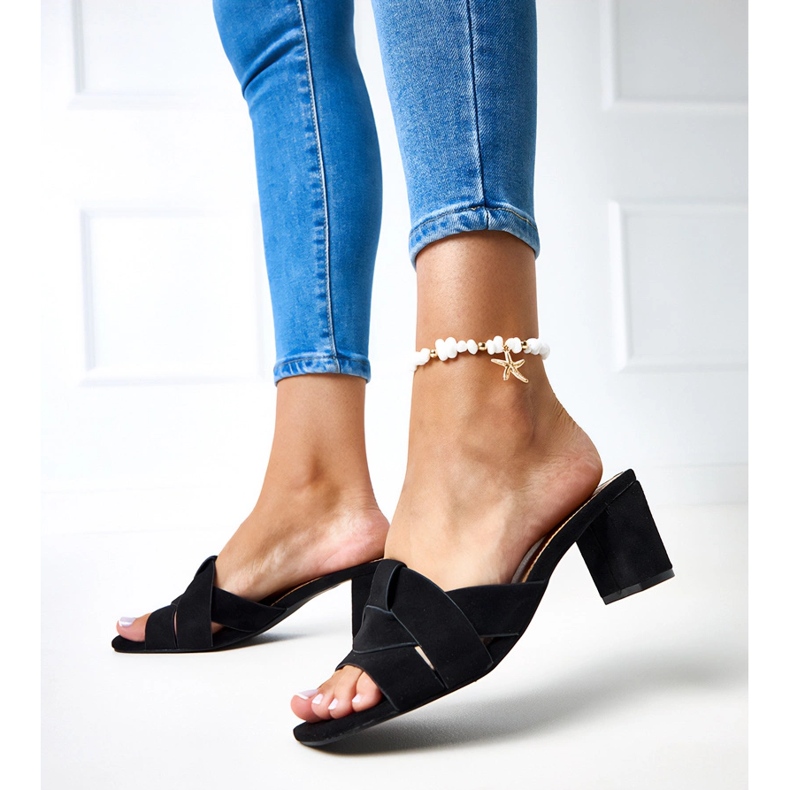 Black Classic Flip Flops Risana Ekozamszu -viestissä musta 1