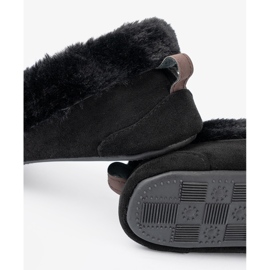 Shelvt Pehmeät, mustat tohvelit, kuten keulan leveät 1