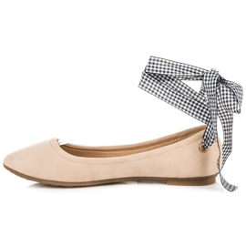 Ch. Creation Mokkabaleriinat nauhalla ruskea 1