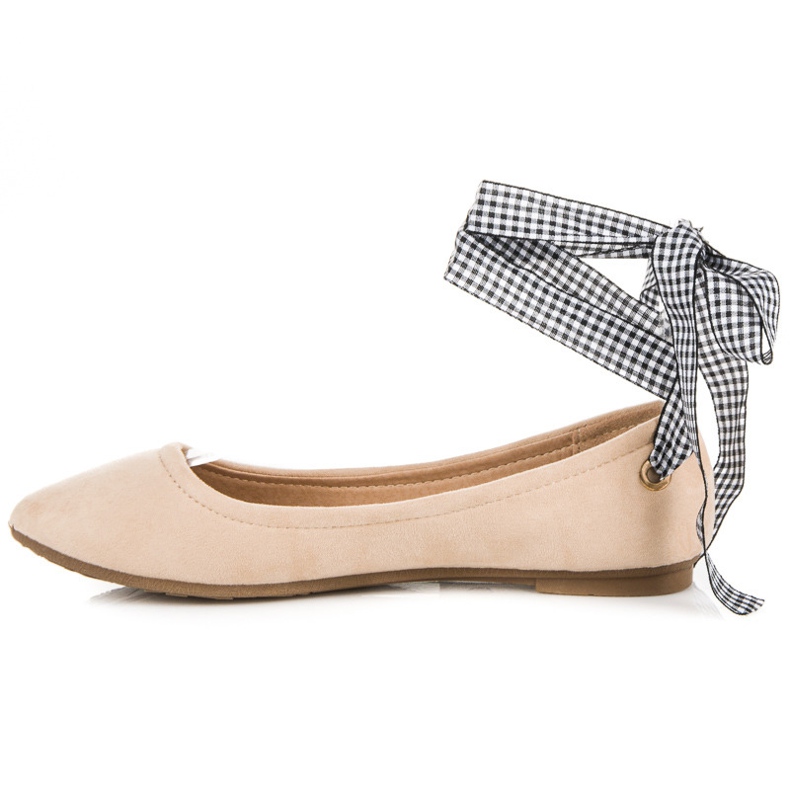 Ch. Creation Mokkabaleriinat nauhalla ruskea 1