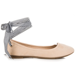 Ch. Creation Mokkabaleriinat nauhalla ruskea 2 Ch. Creation Mokkabaleriinat nauhalla ruskea 2