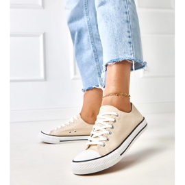 Beige klassinen naisten Zurhat -lenkkarit 2