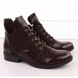 Vinceza Vincez Boots vuonna 16477 Jan348b ruskea 2