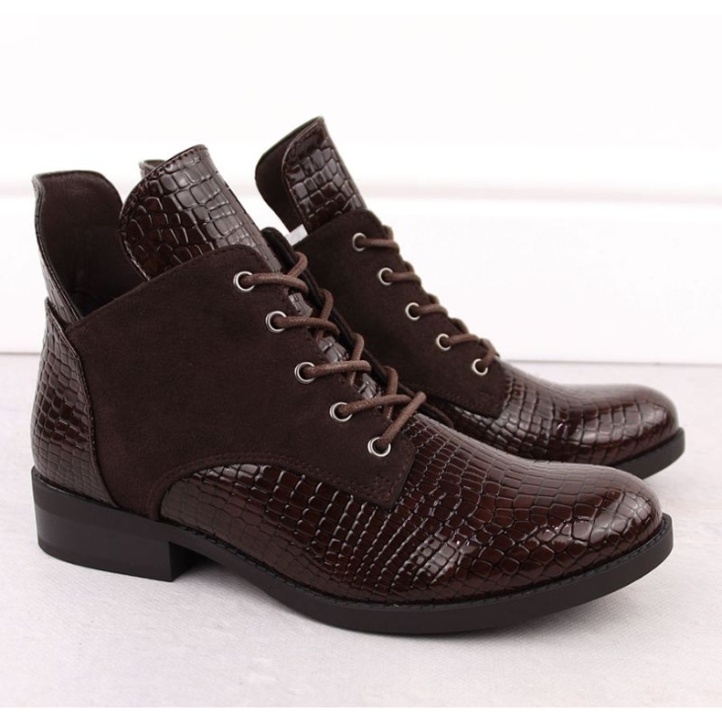 Vinceza Vincez Boots vuonna 16477 Jan348b ruskea 2
