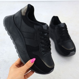 Kengät Big Star -alustalla SS274007 INT2170 musta 1